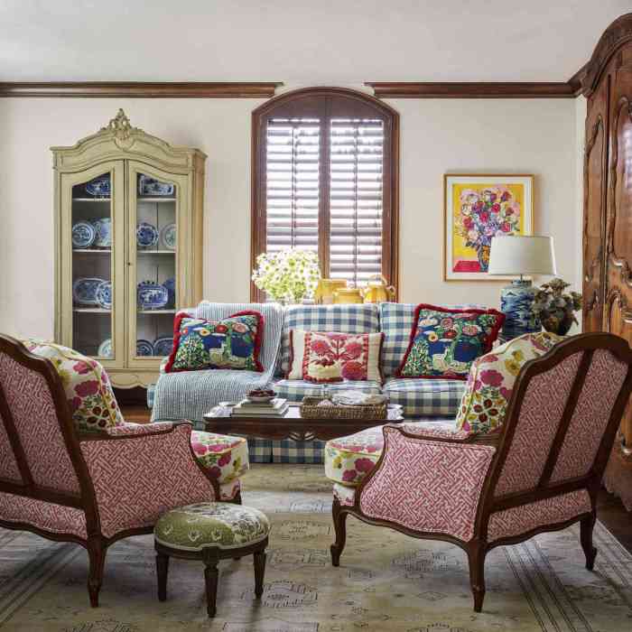 How to decorate your living room vintage style