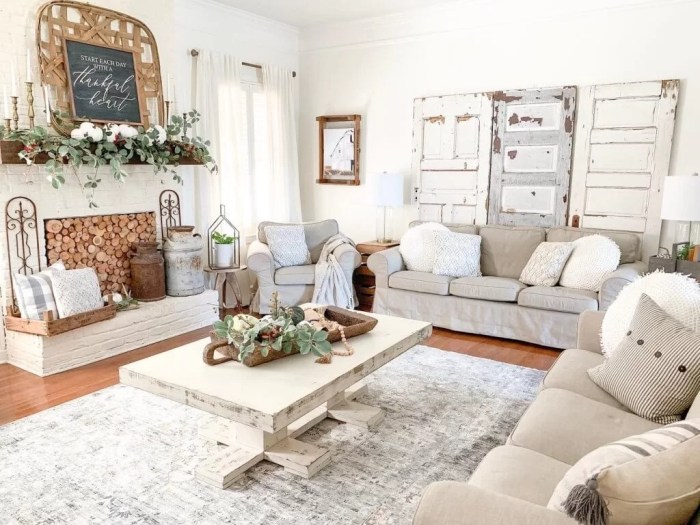 How to decorate your living room vintage style