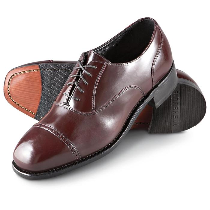 Mens dress shoes burgundy