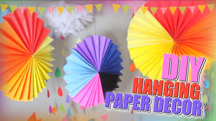 How to make paper party decoration