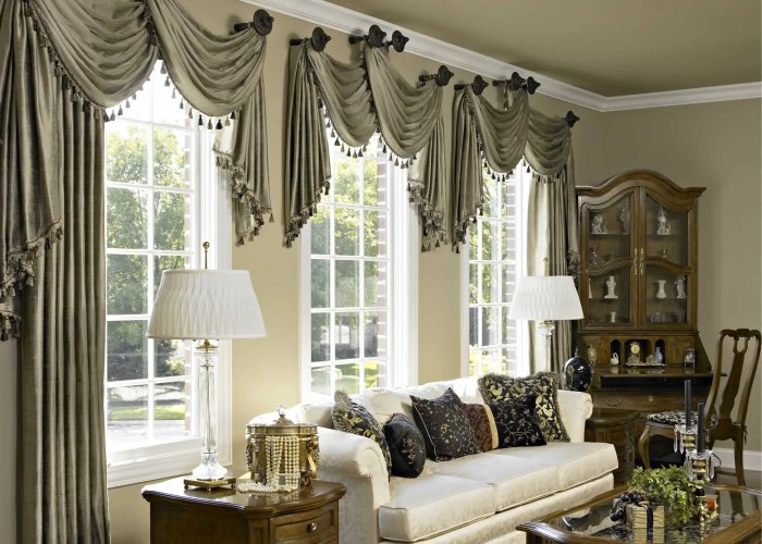 How to decorate a room with grey curtains