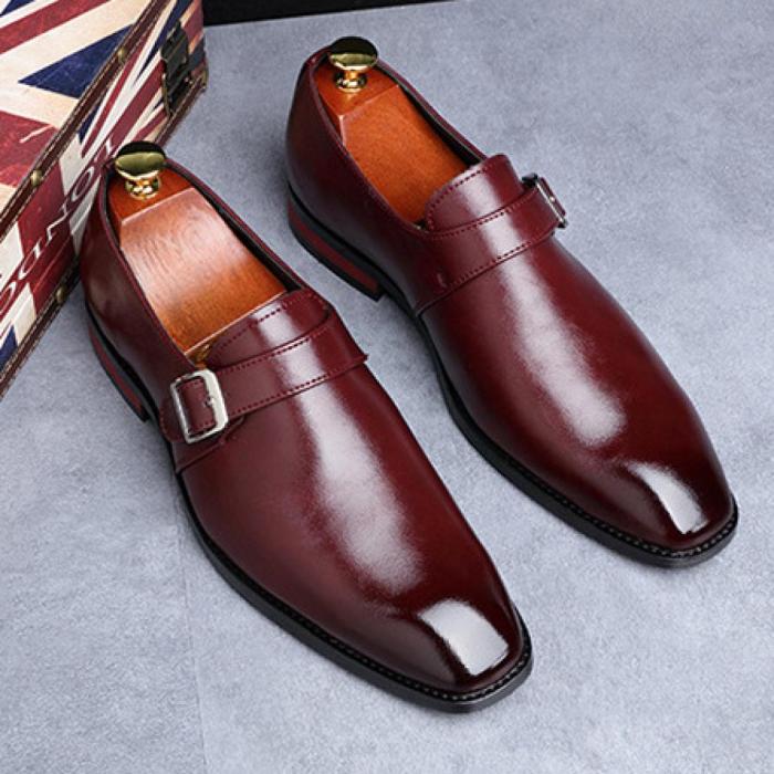 Mens dress shoes burgundy