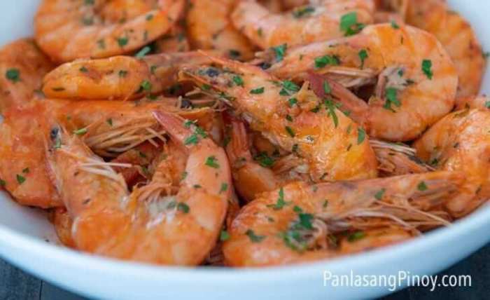 How to cook garlic shrimp pinoy style