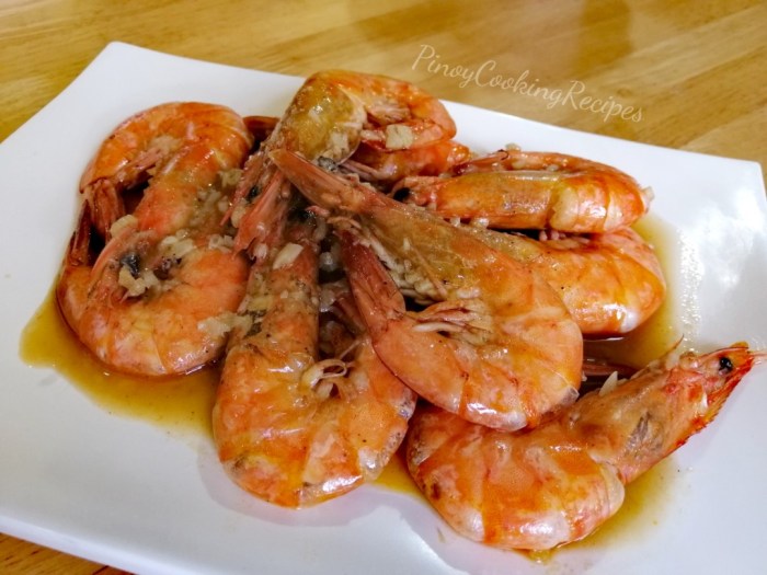 How to cook garlic shrimp pinoy style