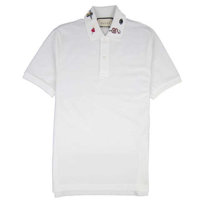 Gucci men's white dress shirt