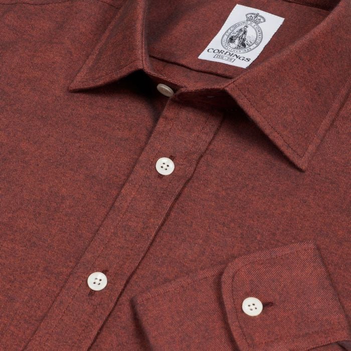 Rust dress shirt mens