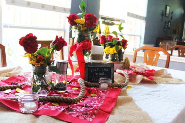 How to make a western table decoration